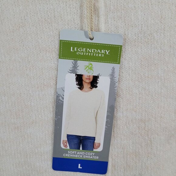 NEW Legendary Outfitters Soft Cozy Women's L Crewneck Sweater - Picture 6 of 7